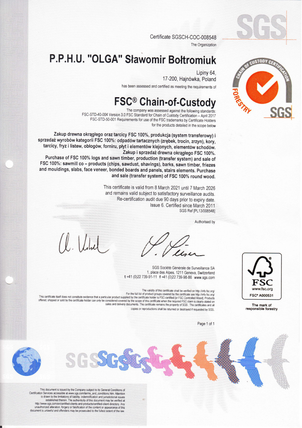 fsc-certyfikat